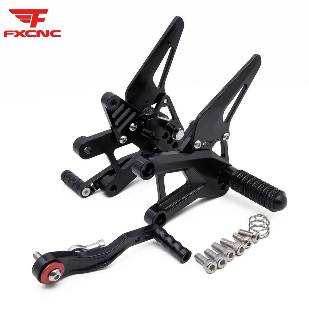 

For Triumph Trident 660 2021-2024 Motorcycle Rearset CNC Aluminum Alloy Footrest Footpeg pedal Foot peg Rear Set