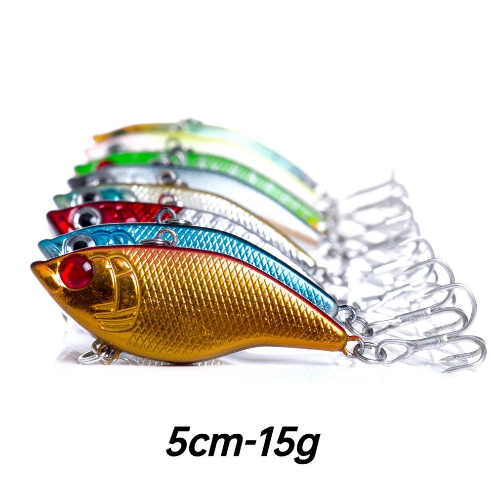 Fishing Lures VIB All Water Swimming Hard Bait Vibration Rattlin Crankbait Jigging Lure Swimbait Pesca Wobbler Jerkbait