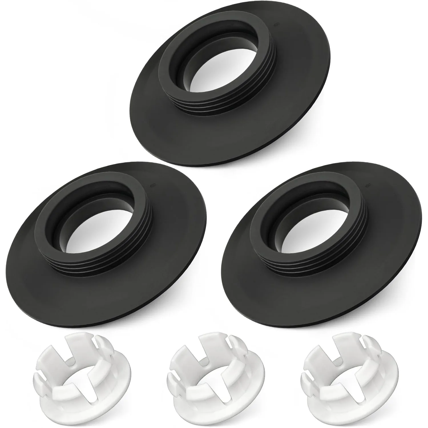 

Комплект уплотнений заподлицо клапана из 3 предметов — набор сменных зажимов для прокладок идеального стандарта SV01967, также совместим с Villeroy и Boch