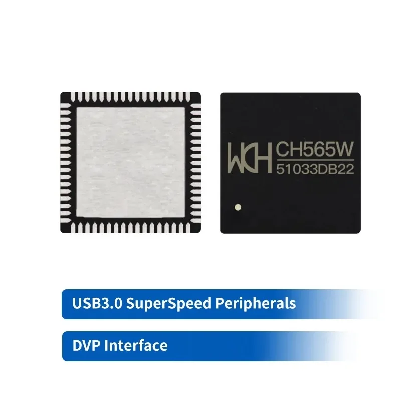 

CH565 32-bit RISC-V USB3.0 Super-Speed Interface MCU 5Pcs/lot