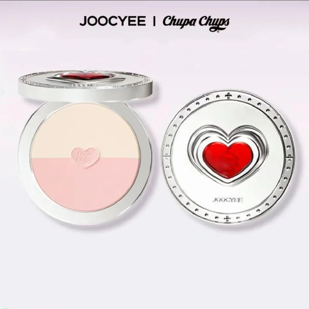 Joocyee Jewelry Sandwich Blusher Compact Powder Korea Makeup 100% Natural Blush With Vitamin E Blush Highlighter Matte Finish