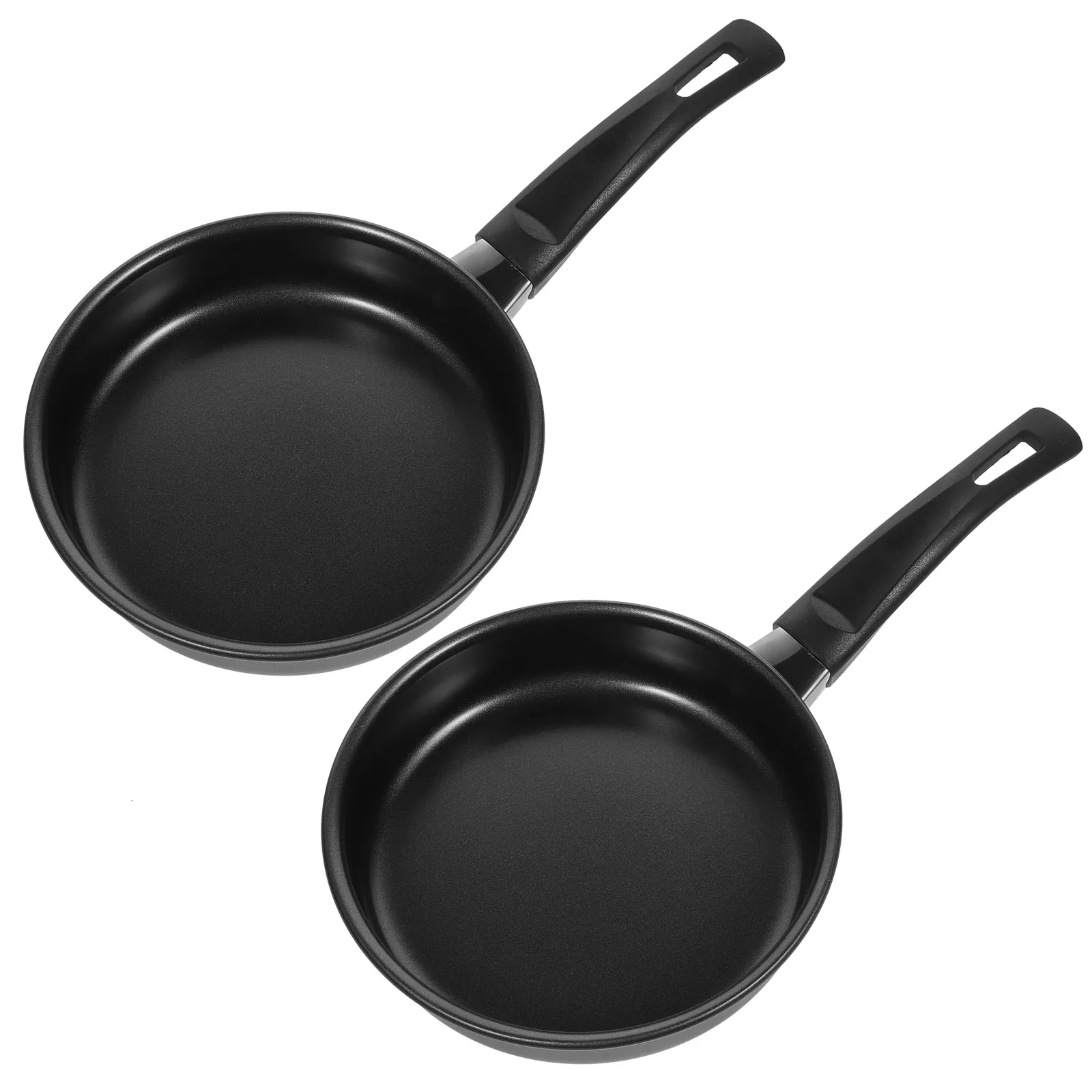 

2 Pcs Non-stick Fried Egg Pan Mini Induction Cooking Frying for Skillet Universal