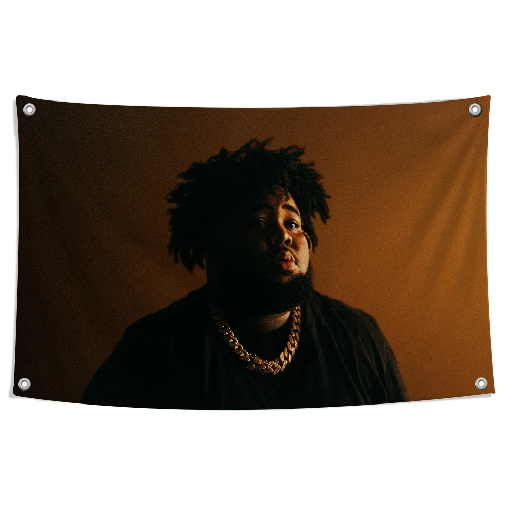 Rapper Rod W-Wave Flag Home Decor Tapestry Flag to Hang Cartoon Garden Personalized Items Flags for Bedrooms Decoration