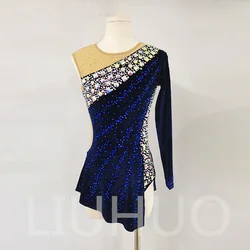 LIUHUO Rhythmic Gymnastics Leotard Competitive  Cheerleading Performance For Children