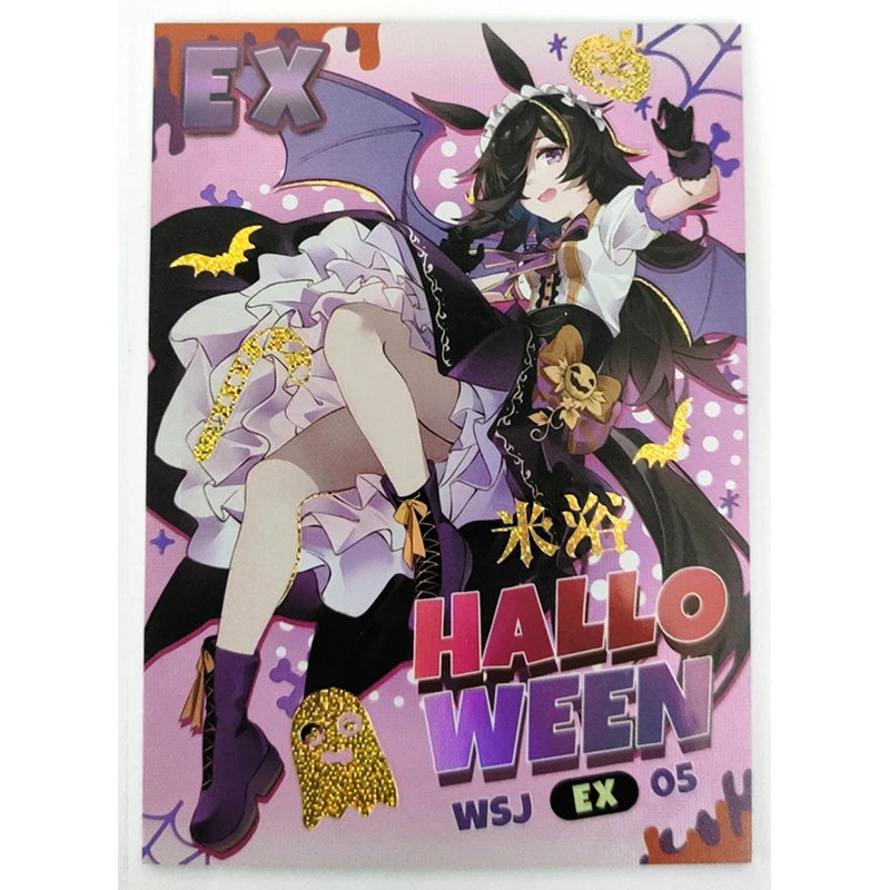 Anime bogini historia noc Halloween CP EX card Kamado Nezuko Agatsuma Zenitsu kolekcja gry boy prezenty na urodziny, boże narodzenie