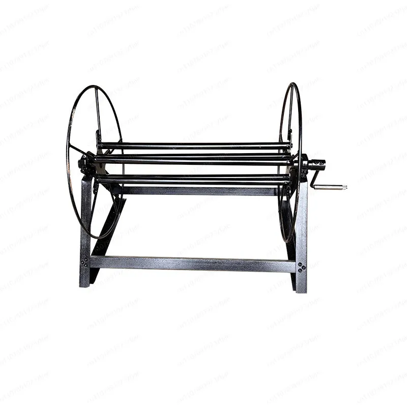Hand Crank Hose Reel with Bearing & Wall Hook, Heavy Duty High Pressure Tubing Winder for Farm Irrigation & Spraying