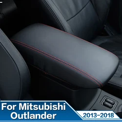 1X For Mitsubishi Outlander 2013 2014 2015 2016 2017 2018 Center Console Car Armrests Box Cover Decoration Interior Accessories