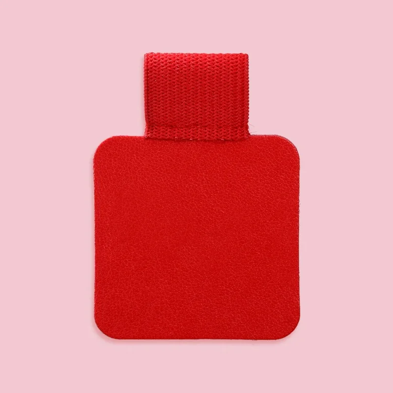 2-1pcs Pen Holder Self Adhesive PU Leather Pencil Holder Elastic Loop Pencil Clip Notebook Journal Planners Stationery Organizer