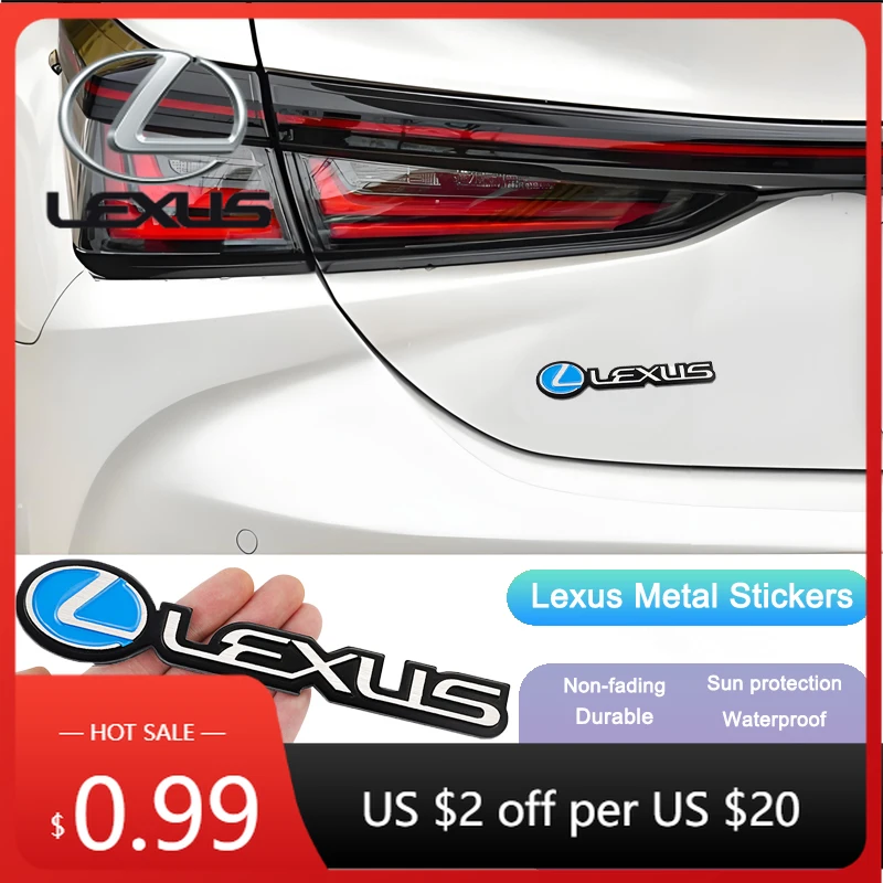 

Наклейки для интерьера, 3D металлические наклейки, эмблема на багажник автомобиля для Lexus F SPORT LBX NX RX 350h 450h Plug-in Hybrid ES UX 300e GS GX