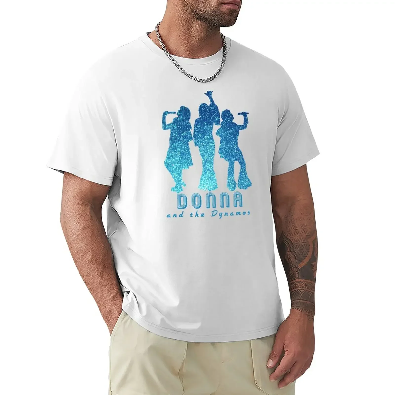 

Donna and the Dynamos T-Shirt Short sleeve tee quick drying Blouse funny t shirts men