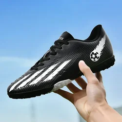 2024 New Quality Futsal American Football Shoes Ultra Light Soccer Boots Non-slip Training Sneaker  Wholesaler