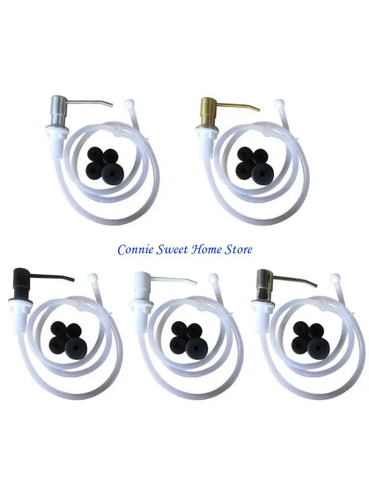 

Насос-дозатор мыла LXAF из нержавеющей стали для головы с комплектом силиконовых удлинительных трубок