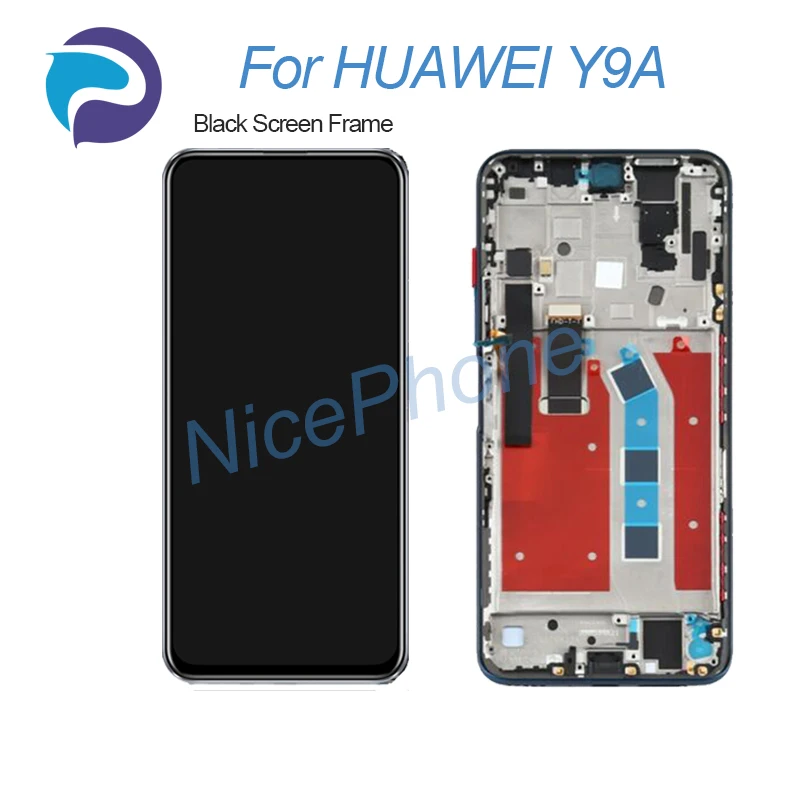 for HUAWEI Y9A LCD Screen + Touch Digitizer Display 2400*1080 FRL-22, FRL-23, FRL-L22 Y9A LCD Screen Display