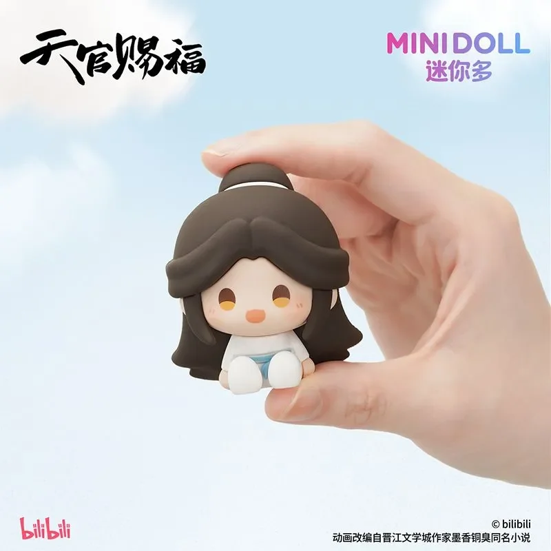 

Minidoll Blind Box Tian Guan Ci Fu Tgcf Sitting Xielian Huacheng Anime Collectible Toy Model Desktop Ornament Decor Anime Gift