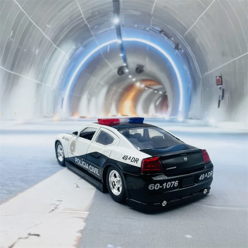 American JADA Speed and Passion 10 movies Dodge police car 1 24 simulation alloy car model toys