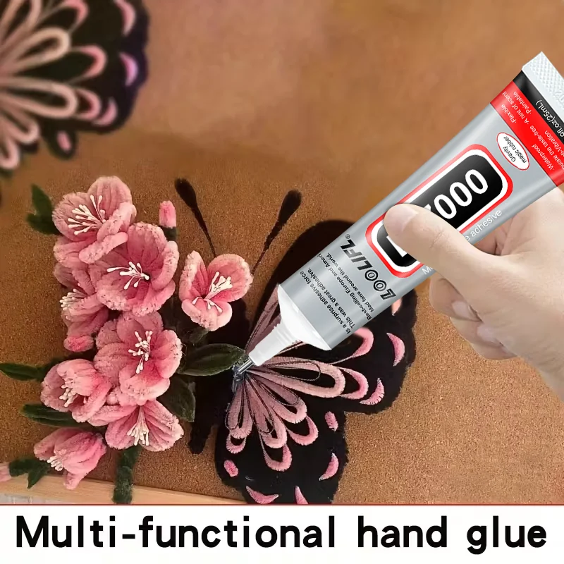 Colla B7000 trasparente con punta precisa, colla per unghie con strass, colla artigianale, super colla, colla per scarpe, colla per stoffa, colla per gioielli.