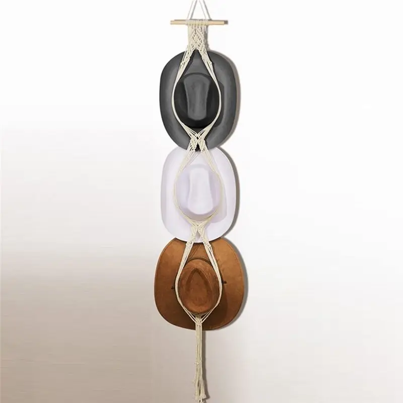 A76I-Hat Hangers Holder For Wall Women Hat Rack Hat Organizer For Wall Hanging Hat Rack Decorative Cap Holder
