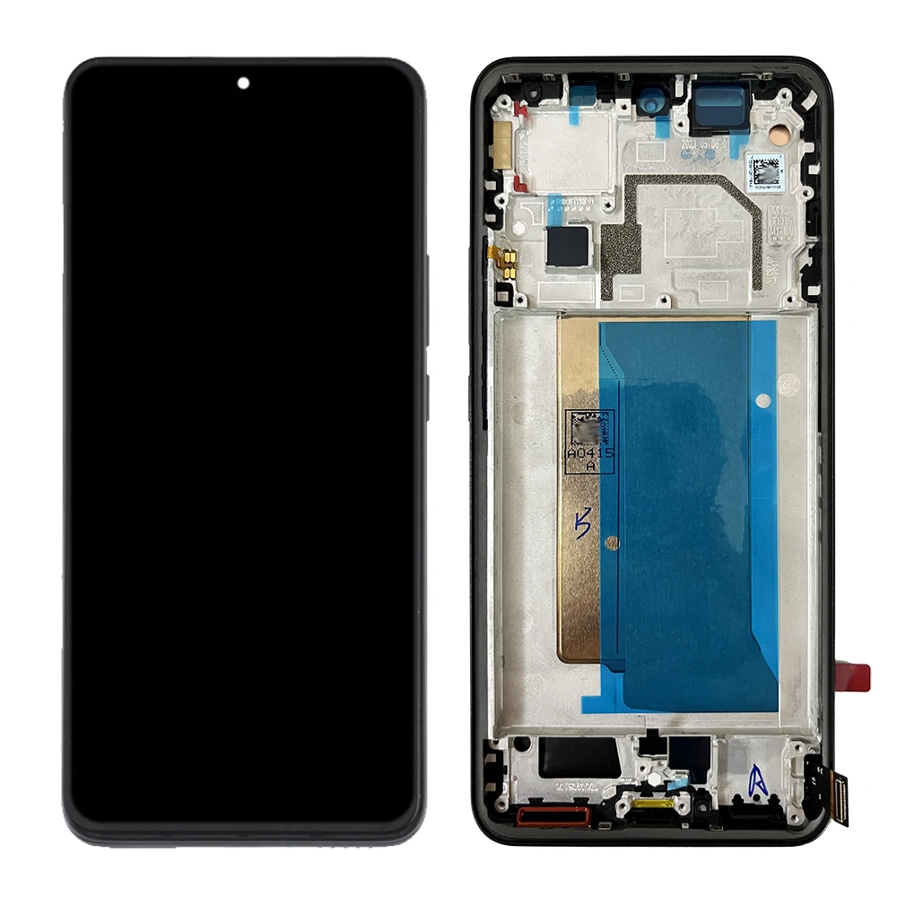 Imagem -03 - Montagem do Digitalizador da Tela Sensível ao Toque Amoled Lcd Apto para Xiaomi 13t Pro 2306epn60g 23078pnd5g