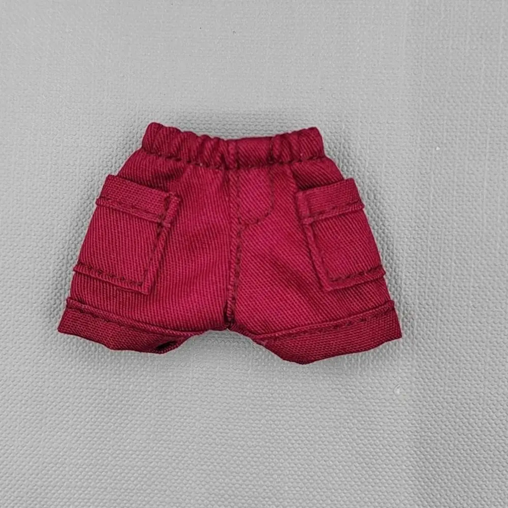 Ropa de Moda para Muñecas, Shorts Hechos a Mano, 10 Colores, Shorts de Mezclilla, Conjuntos de Ropa, Juguetes para Niños para Muñecas OB11 de 1/11/para Muñecas BJD de 1/12
