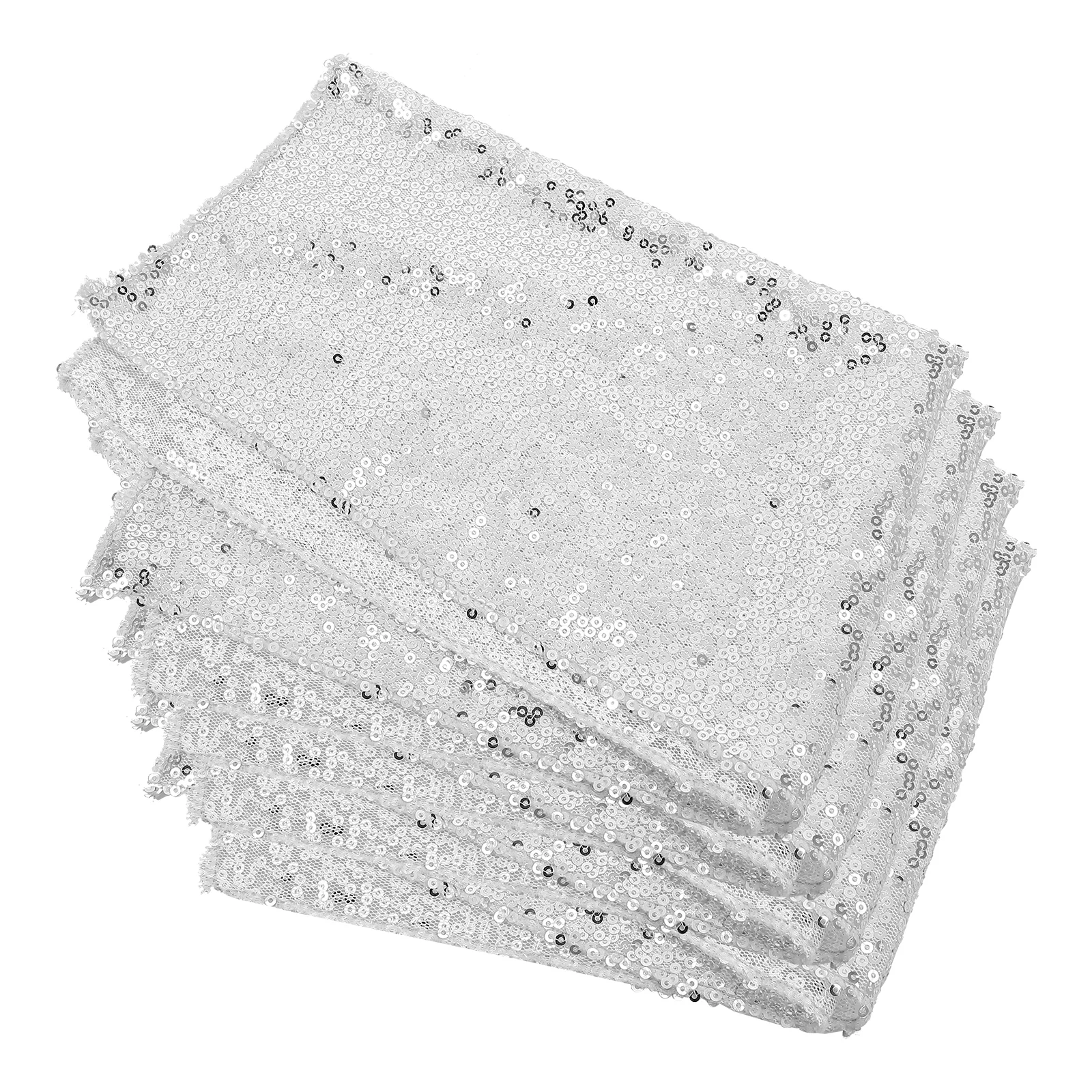 4pcs Polyester Placemats Non-Slip Washable Dining Table Mats Reusable Waterproof Tableware Mat For Home Restaurant Family Buffet