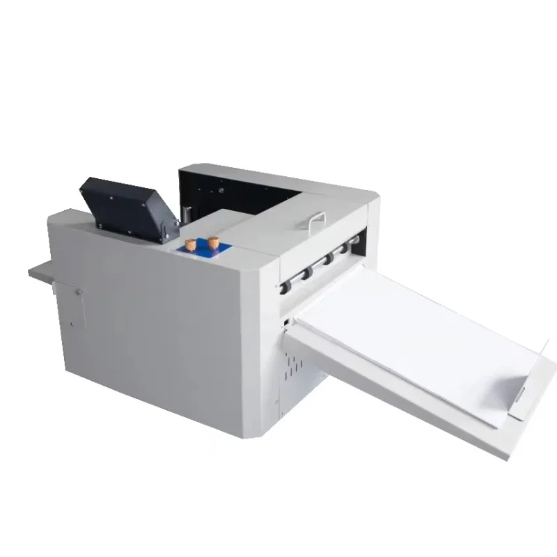2026 SENWEI SM372Y Digital Fully Automatic Suction Feed Creasing Machine with Computer A3 Size Office Use Creasing Dotted Line P