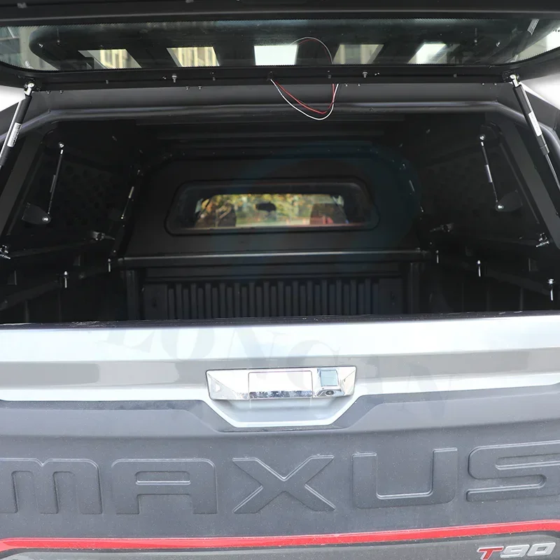 مخصص خفيفة الوزن الصلب المزدوج Cadf4x4 التقاط شاحنة المظلة الصلبة مع رف الأمتعة #4