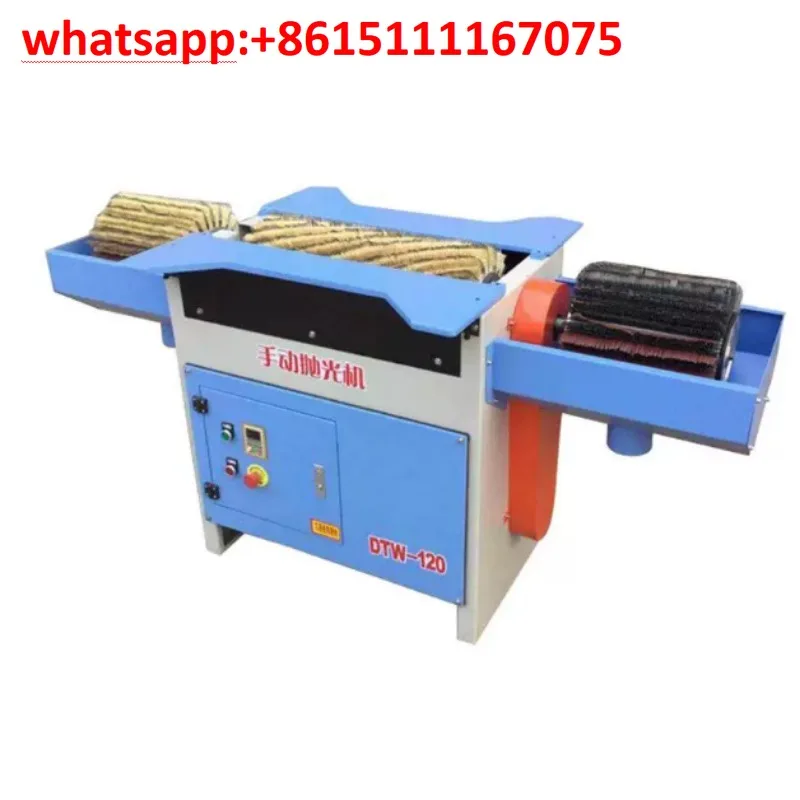 Portable Automatic Wood Sanding Machine, Multifunctional Round Rod & Wood Floor Polishing Buffing Router Machine for Woodworking
