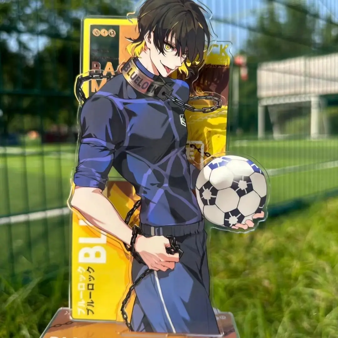 

Japanese Anime Bachira Meguru Nagi Seishiro Chigiri Hyoma BLUE LOCK Desktop Ornaments Acrylic Standing Card Anime Peripherals