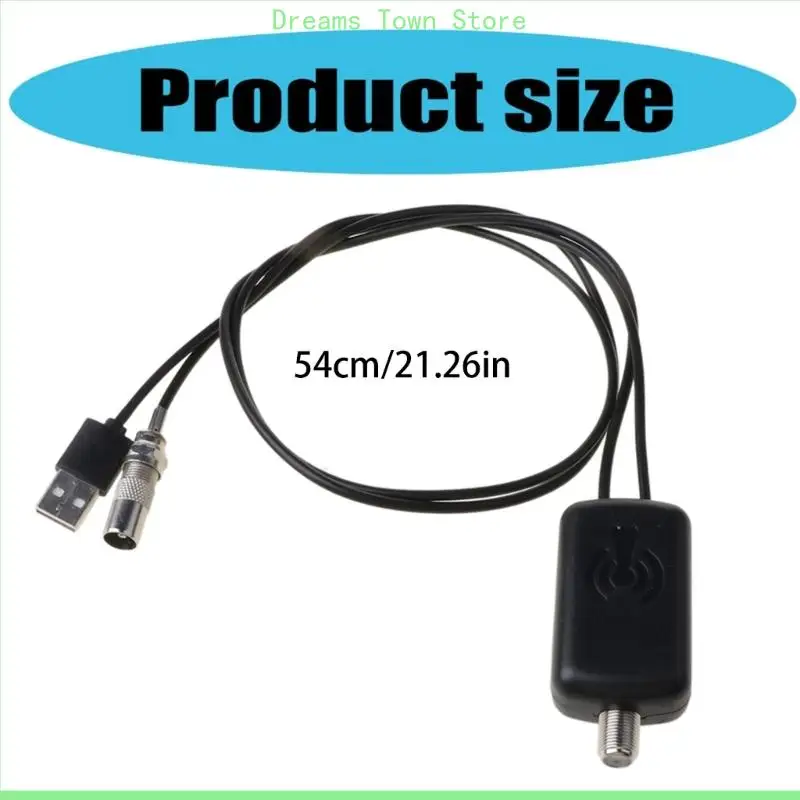 HX6A HDTV Amplifier 25db Expand the Receiving Lightweight Durable