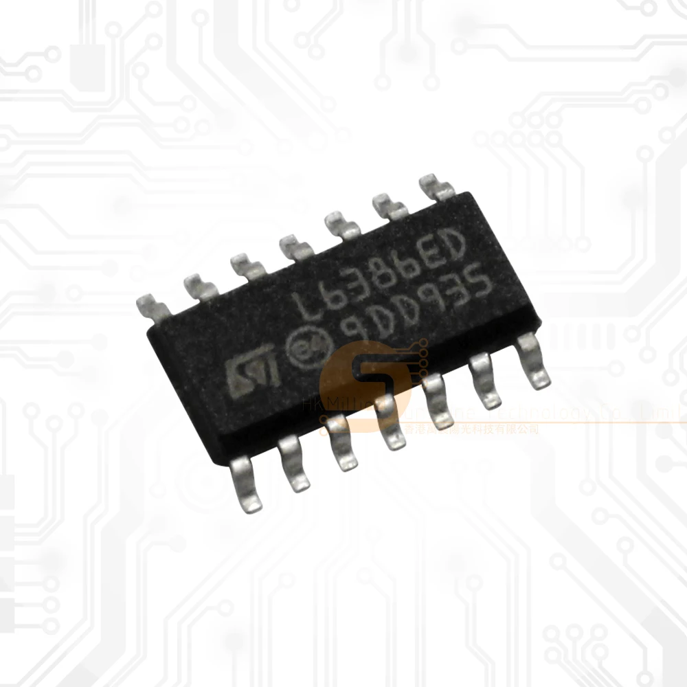 L6386ED Original Chip L6386D High and Low Voltage Driver Chip A Maximum Voltage 600V SOP14 Package SOP-14 L6386