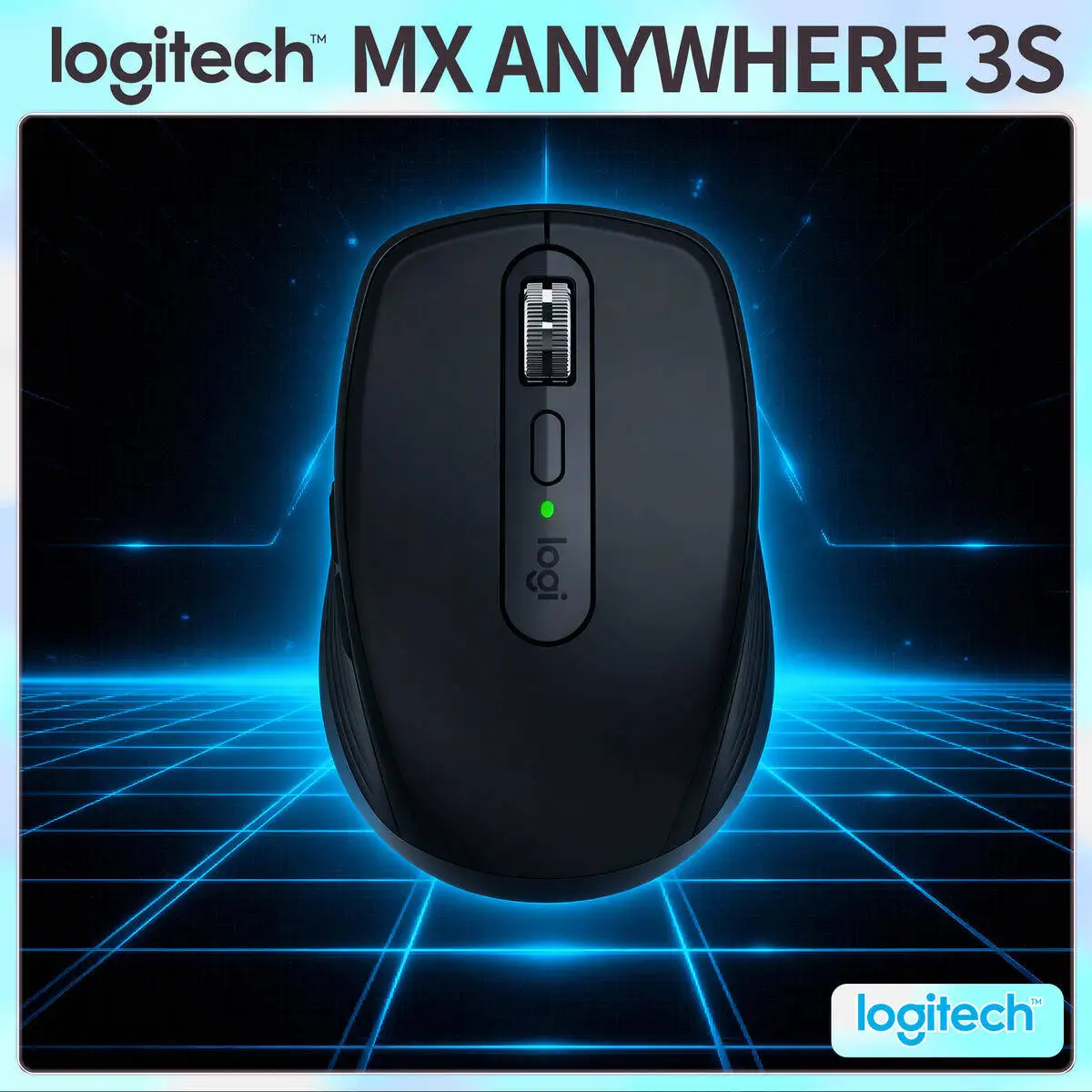 

Logitech MX Anywhere 3S Wireless Mouse Silent Clicks 4000DPI Ergonomic for Office Home Travel