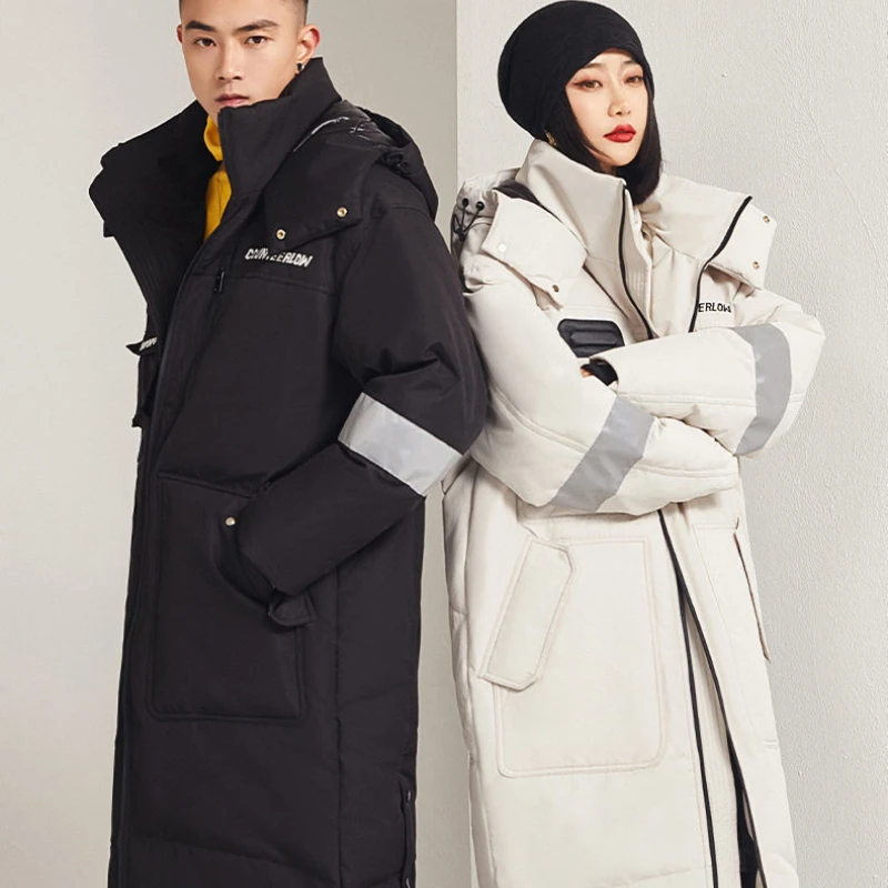 2024 Fashion Down Jacket Lovers High Quality Warm and Thick Winter Down Jacket Long Coat Trend Handsome Warm Coat Daily Casual