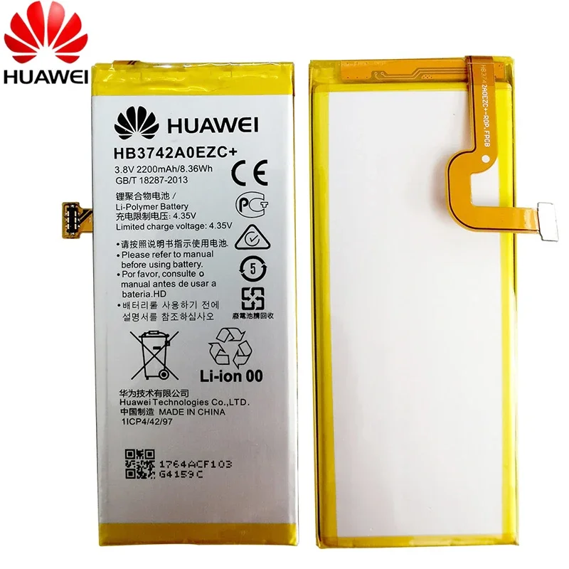 Original HB3742A0EZC+ Li-ion phone battery For Huawei P8 Lite Enjoy 5S ALE-CL00 UL00 CL10 UL10 TL00 TAG-AL00 TAG-CL00 Batteries