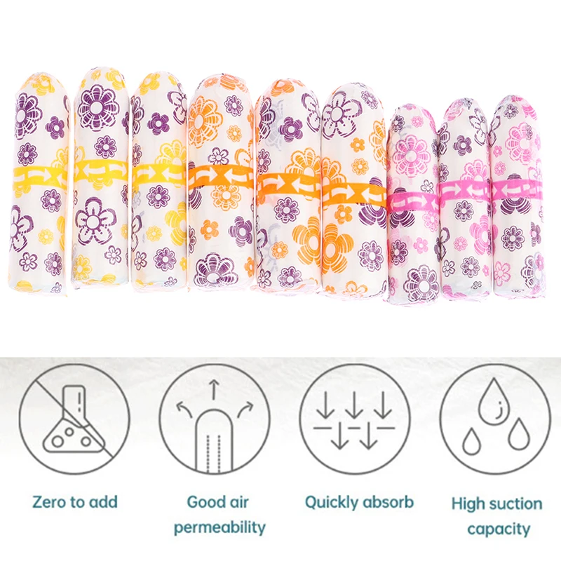 10PCS Sanitary Pads Monthly Towels Menstrual Tampons Women Daily Hygienic Female Hygiene Ob Women's Reusable Compresses