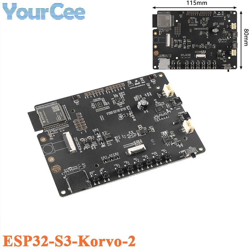 ESP32-S3-Korvo-2 ESP32 Multimedia Development Board LCD Display ESP32-S3-WROOM-1 Wifi Wireless Module with Camera Connector