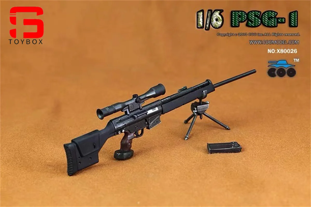 COOMODEL X80026 X80028 1/6 Scale PSG-1 M700PSS ปืนไรเฟิลปืนรุ่นฉาก Props 12 ''Soldier Action Figure Body