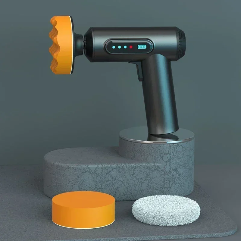 

1 Set Car Polishing Machine Wireless Digital Waxing Machine Car Mounted Small Polishing Machine Electric Tools