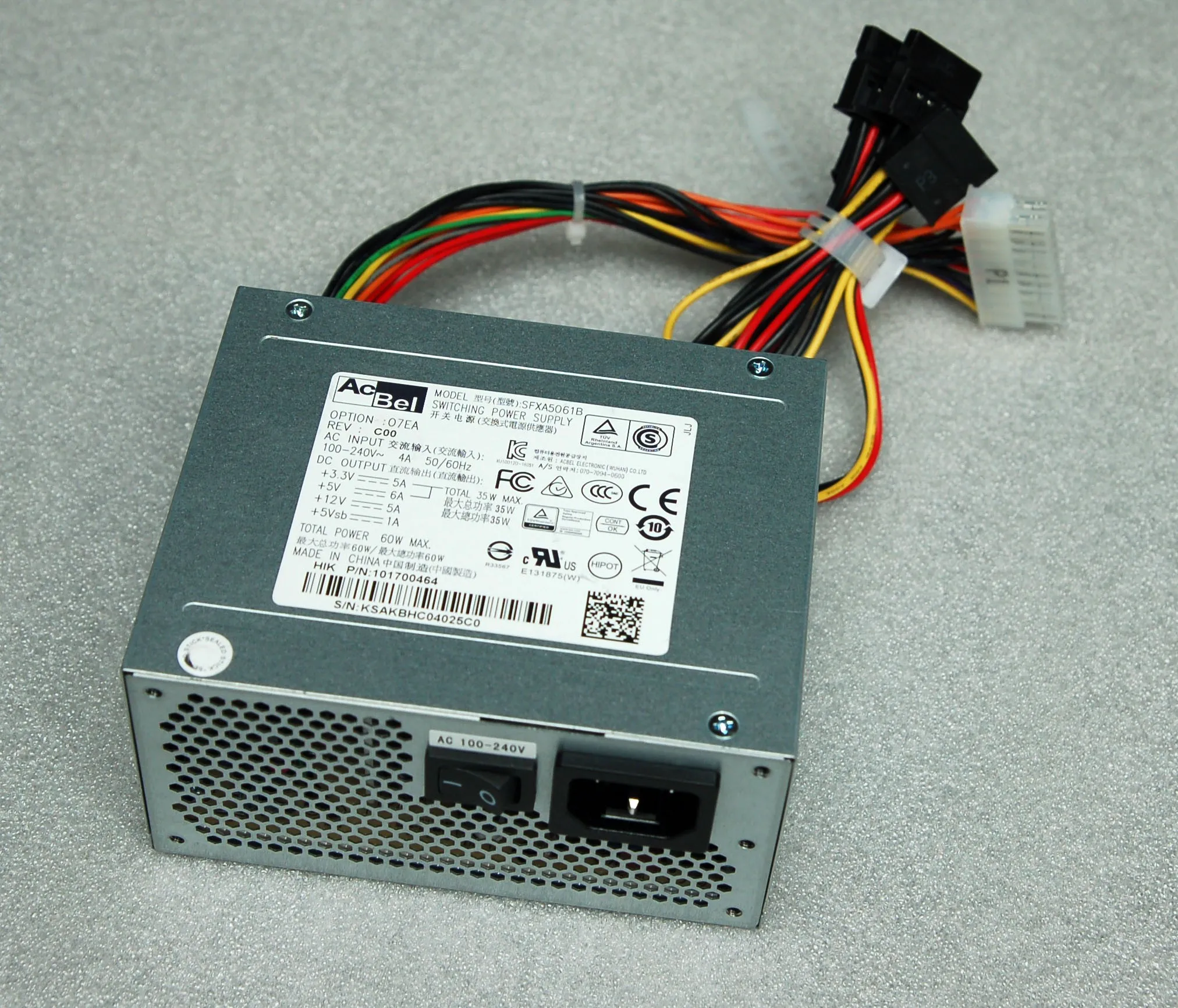 

For Hikvision DS-8608/8616/8632/8664N-I8 64-way 8-disk, Video Recorder Power Supply Delta