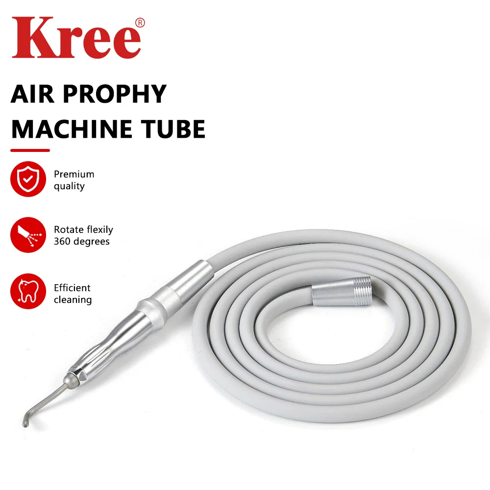 Dental Desktop Ultrasonic Scaler Handpiece Complete With Silicone Connection Cable Replacement Scaler Handpiece