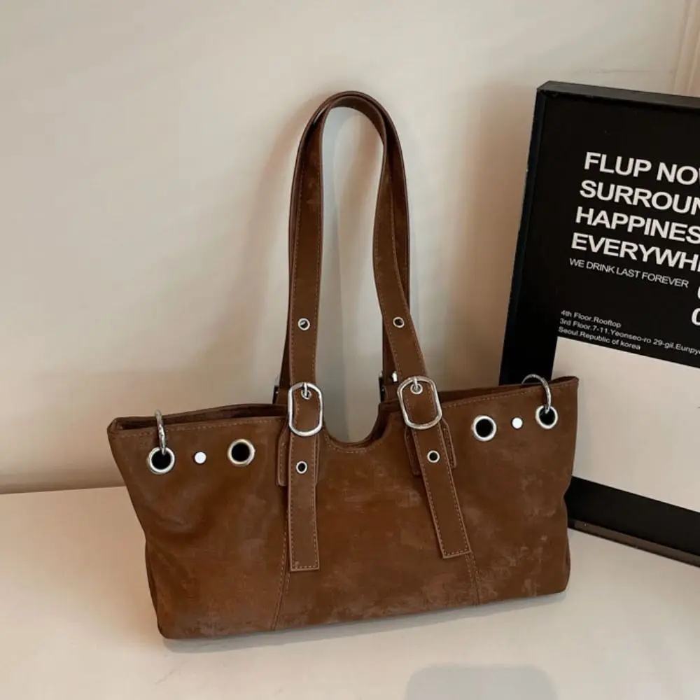 韓国風マットPUトートバッグ トートバッグ PUレザー 大容量ハンドバッグ ボヘミアンスタイル 大容量脇の下バッグ 女の子向け