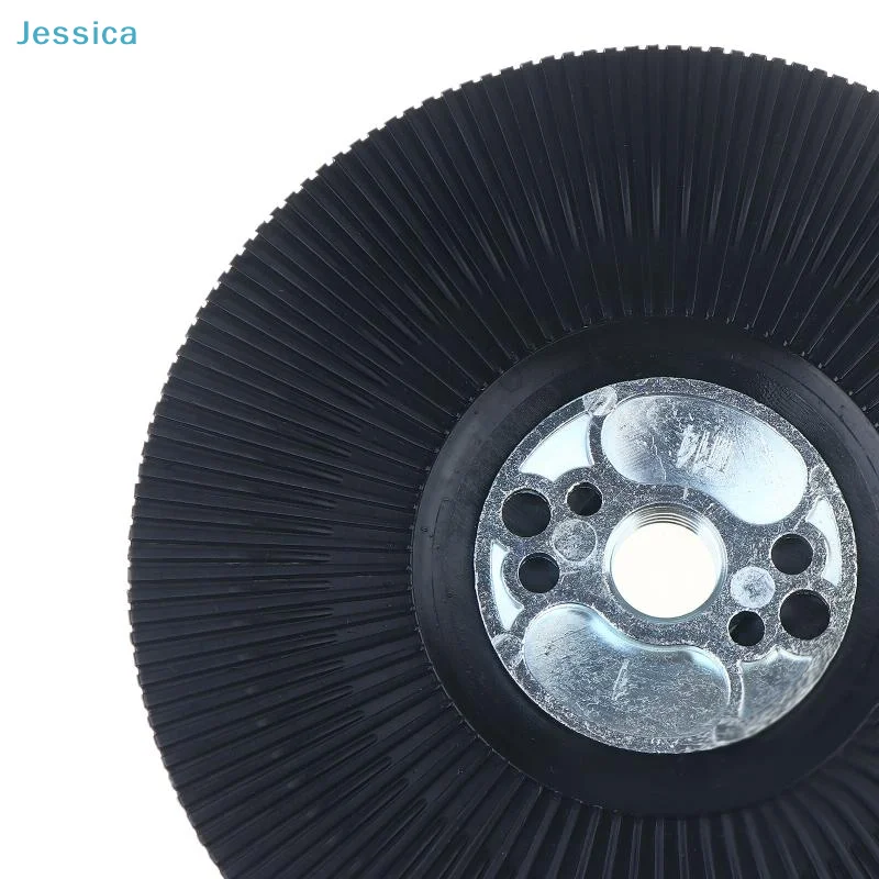 ♥ 5인치 샌딩 디스크 백킹 패드(1팩) - 앵글 그라인더용 후크 앤 루프 연마 패드, 최대 12500 RPM