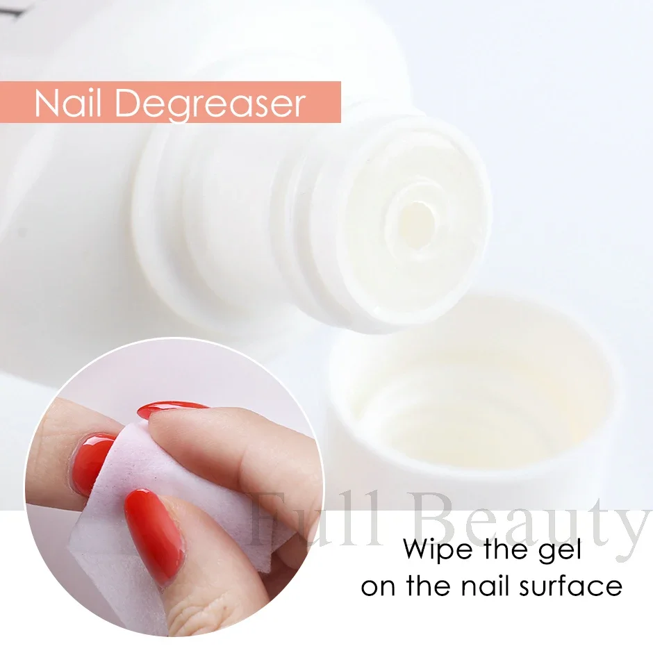 35ml Clean Nail Degreaser Liquid Remove Excess Polish Gel Layer Slip Solution For Acrylic Extension Tools Cleanser Plus LY1809-1