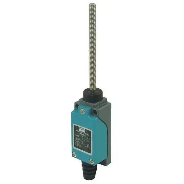 Limit Switch, Coil Spring, Wobble Stick, SPDT, 10A at 250V AC, Actuator Location: Top