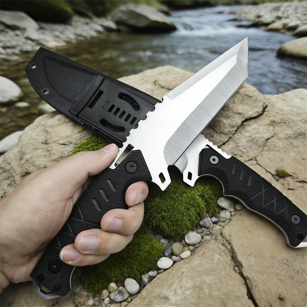ใบมีดแข็งแรงทนทาน 9CR18MOV ด้า - Edc Concealed Carry Knife บทวิจารณ์และราคา