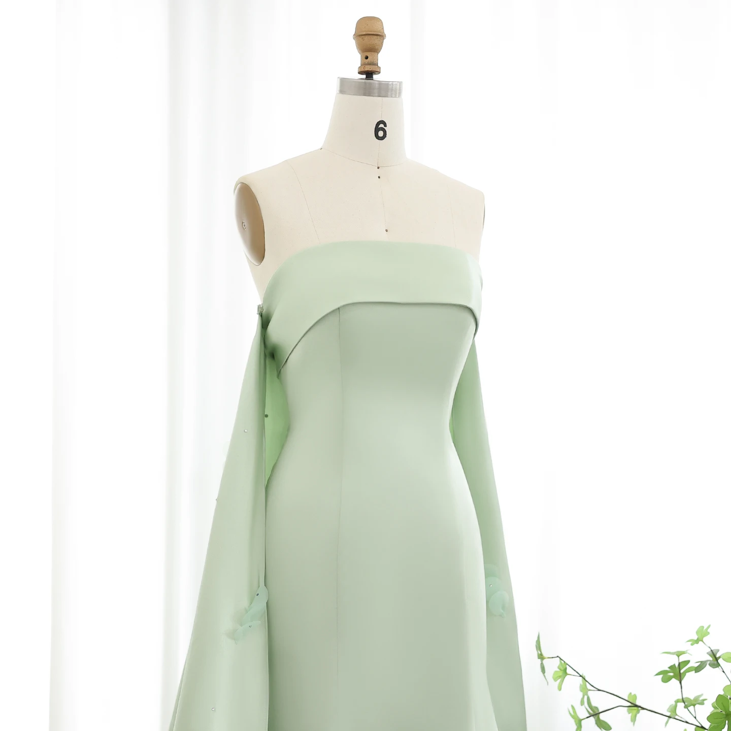 Pale Green Wedding Dress: The Perfect Choice for an Elegant,  Nature-Inspired Celebration