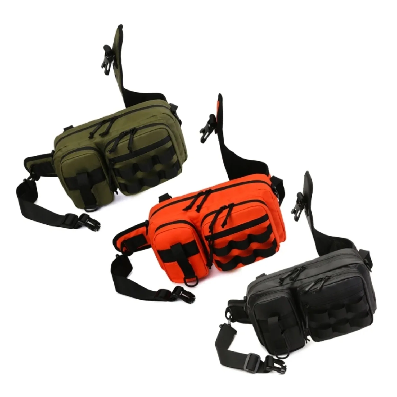 Multifunctional Lures Waist Pack Outdoor Shoulder  Fishing Tackle Lures Bags