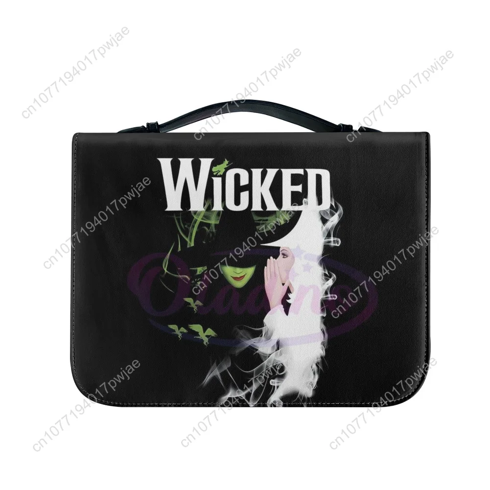 Wicked the Musical Bible Bags Christian Gifts Personalized Cover Bible Pack Waterproof Leather Bag Pockets Package Case