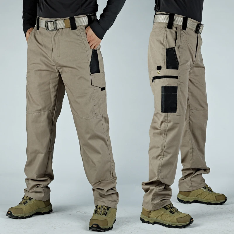 

Men Tactical RSP Pants Outdoor Hiking Multi-pocket Cargo Pants Brand Mountaineering Workwear Combat Trousers Overalls