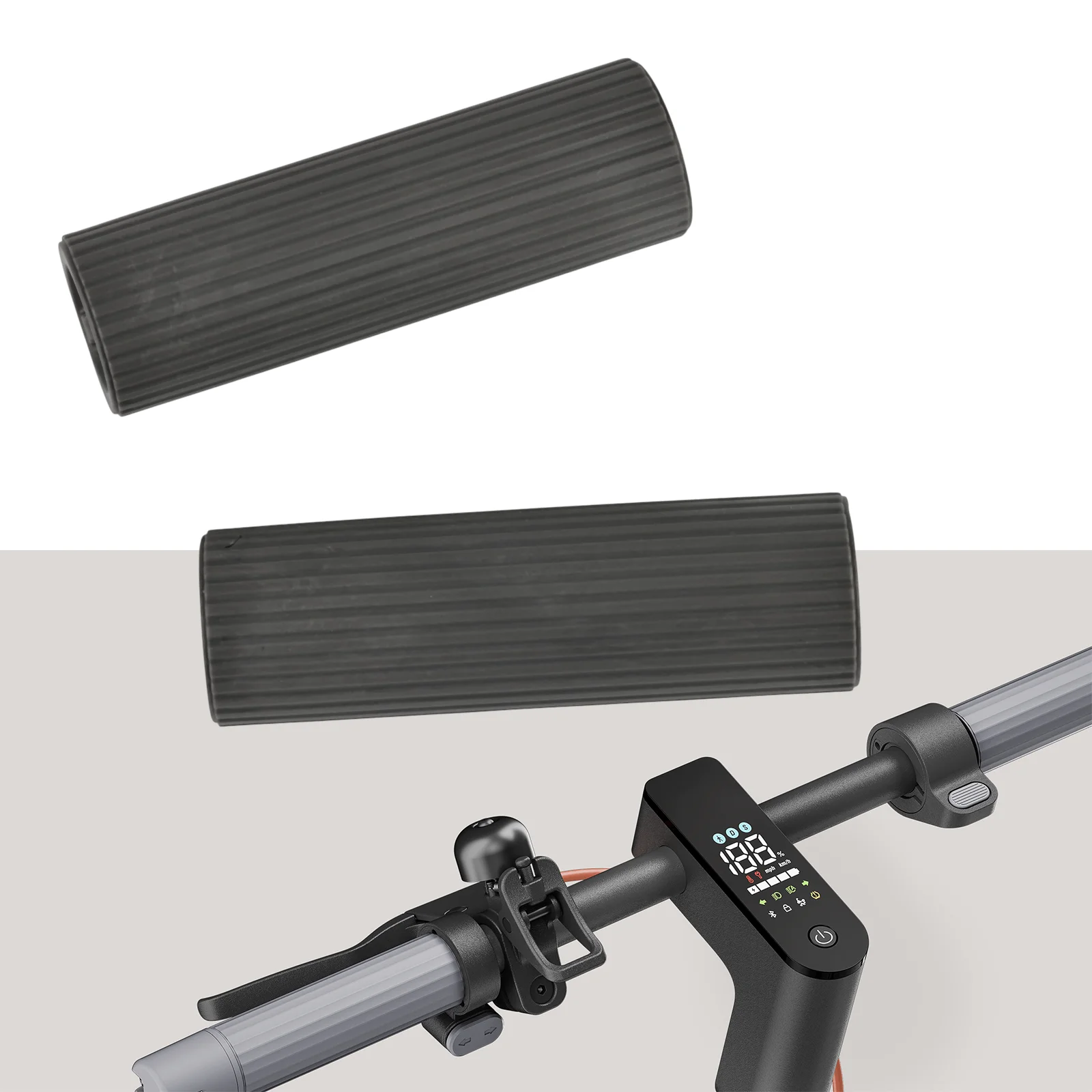 Handlebar Grip Gloves for Xiaomi 5 Electric Scooter Silicone Anti-slip Silicone Escooter Replacement Accessories view 2