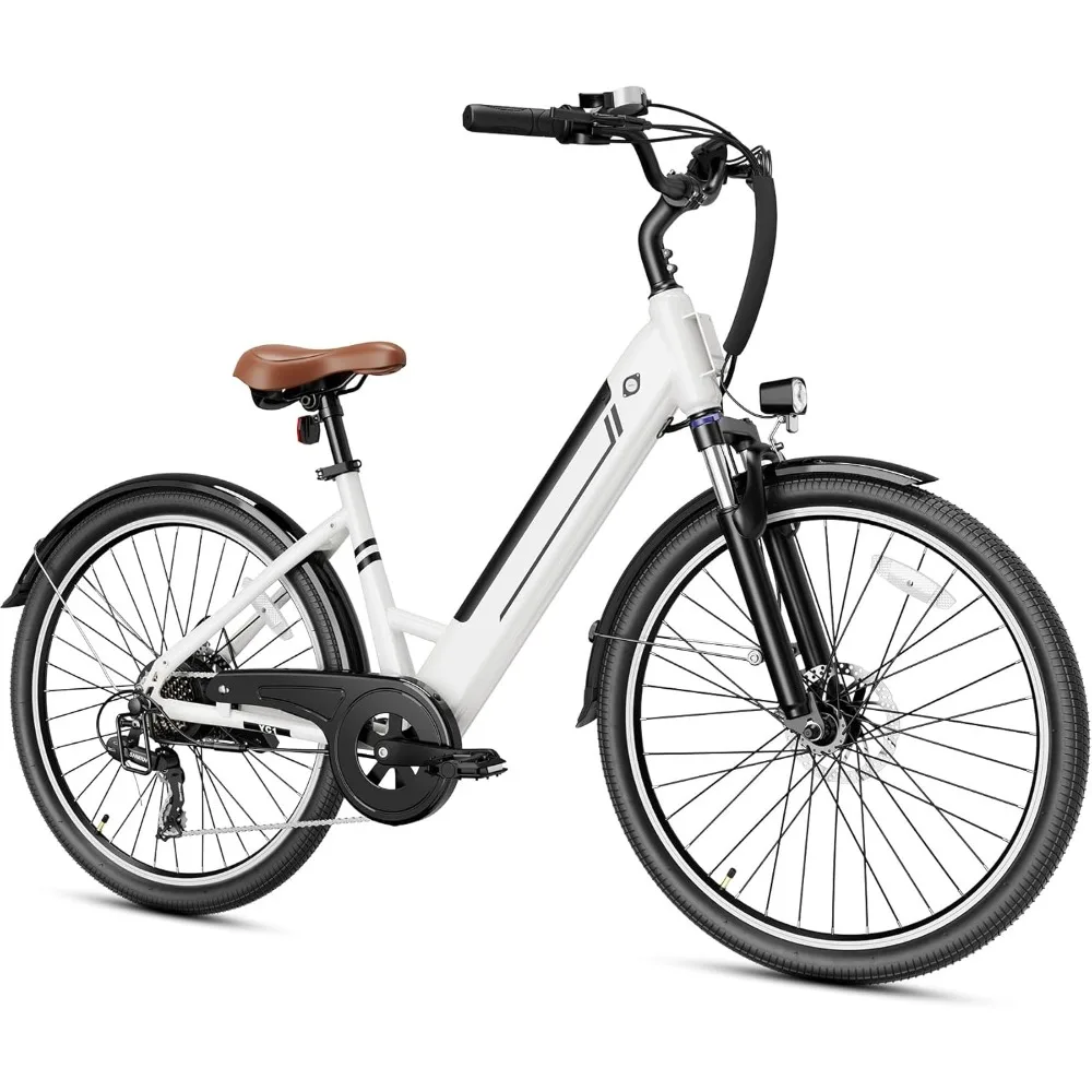 

YC1/ST 26" Electric Bike, 750W Peak Motor, Step-Through Ebike for Adults, 360WH Removable Battery, Up to 40miles